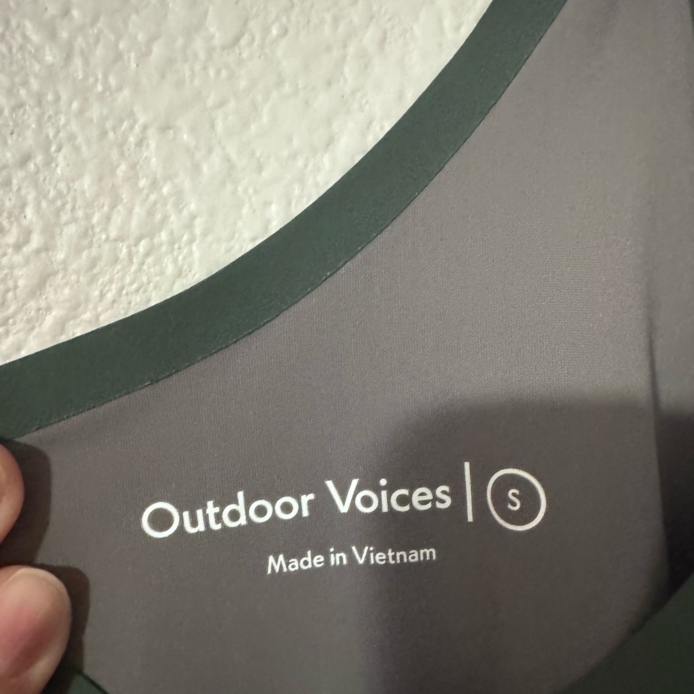 Outdoor Voices Dark Green Exercise Dress Size Small - Picture 2 of 3